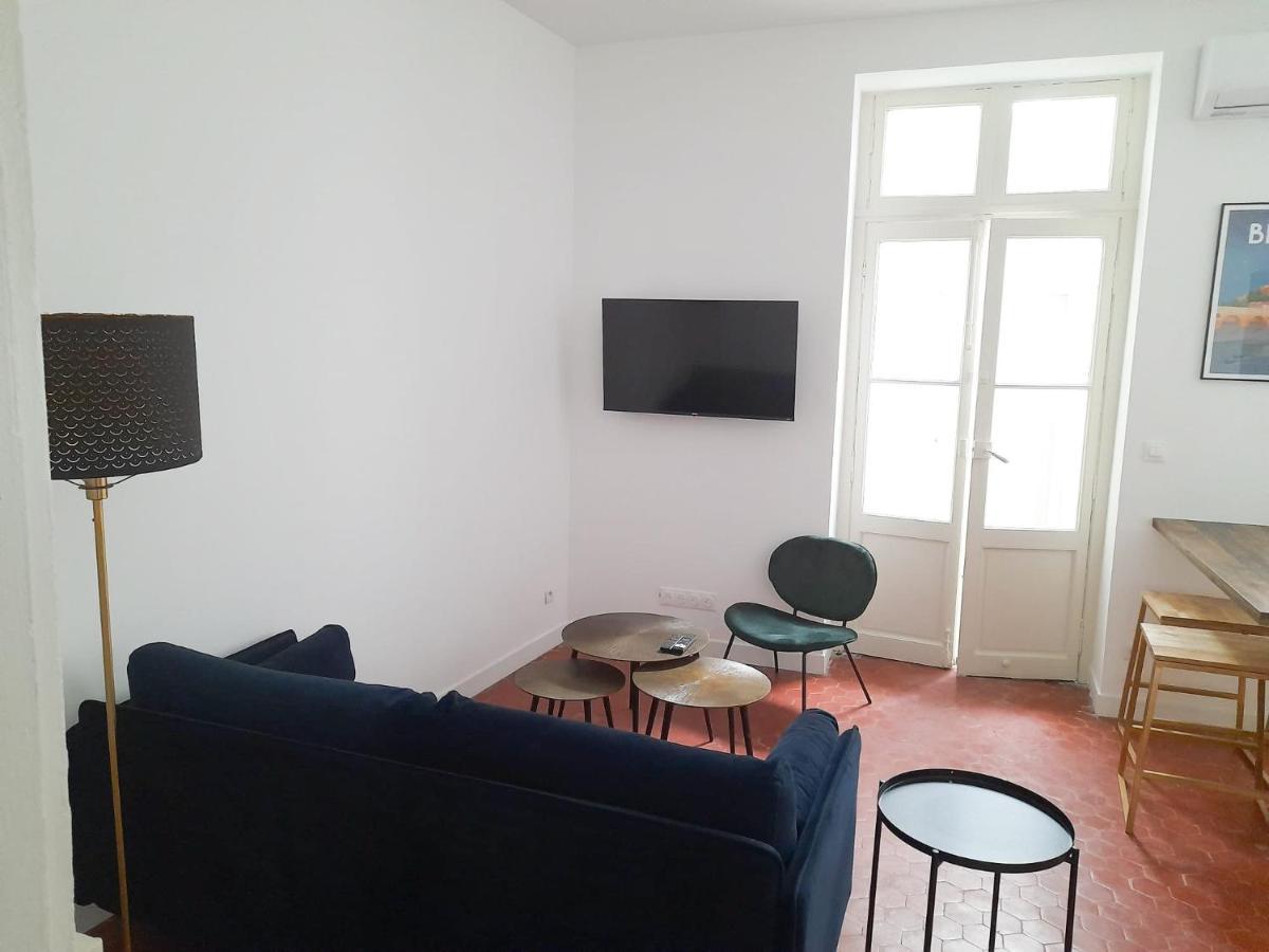 Bright And Modern 3-Bedroom Apartment, 90M2 With Air Condition, In Béziers Esterno foto